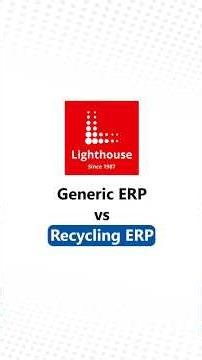 Why Generic ERP Fails in Metal Recycling #lighthouseerp