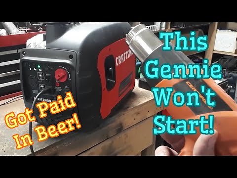 Craftsman Generator - No-Start FIXED! (SAME as Generac)