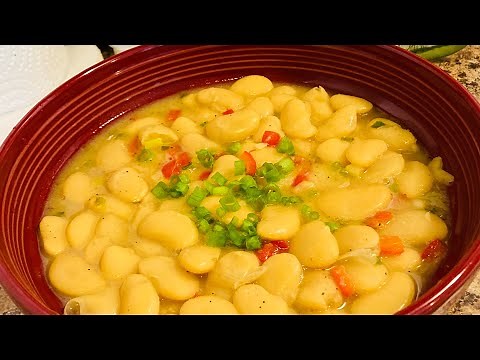 How to Season Canned Butter Beans! Delicious!