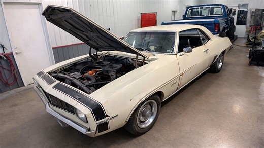 Original 1969 Camaro with a surprise engine underhood