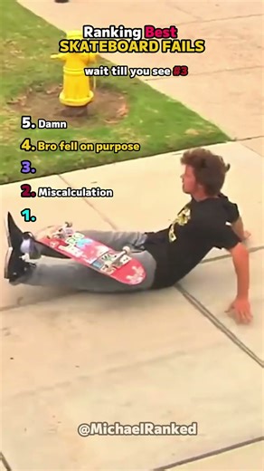 The FUNNIEST Skate Fail Ranking 😂