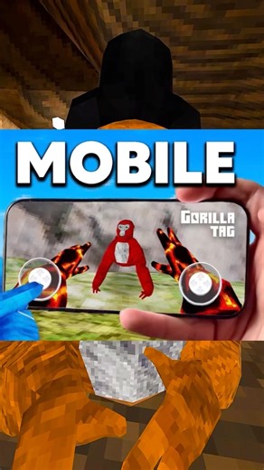 GORILLA TAG MOBILE!! 👀 #gtag #viral #shorts