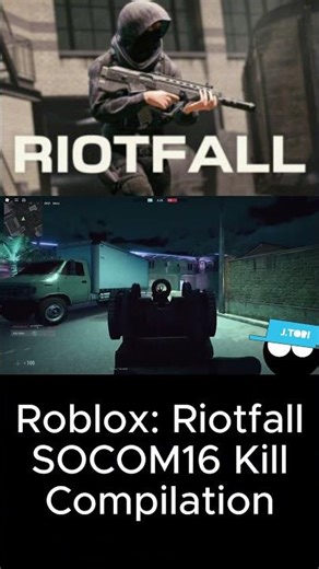 Roblox: Riotfall - SOCOM 16 Kill Compilation #roblox