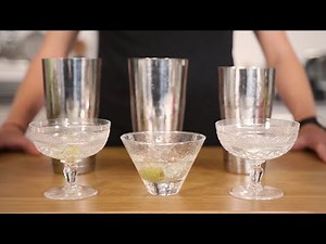 How to make a Martini cocktail - THREE WAYS! | Bartending For Beginners | Delightful Drinks