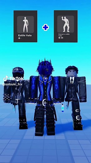 Trend Roblox: Emote 'Dançar a Noite Toda' estilo Yuta
