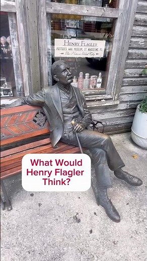 Henry Flagler and the alligator farm #staugustine