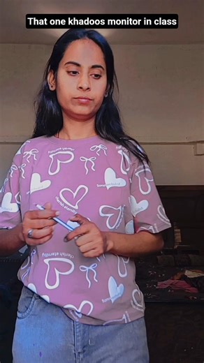 that one khadoos monitor in class😎 #youtubeshorts