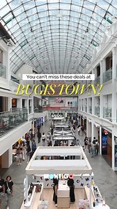 Planning a trip to Singapore? Visit Bugis Town for fantastic deals on fashion, beauty, dining, and more! 🛍️🇸🇬 Discover more tourist privileges here: https://bit.ly/TouristDeals | Bugis Junction x Bugis