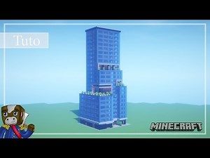 Minecraft | Comment Construire une Tour Moderne Réaliste | Tutoriel Facile