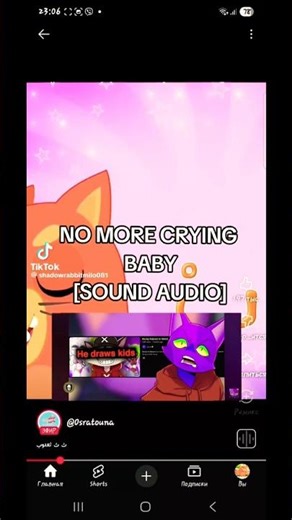 No more crying baby sound audio