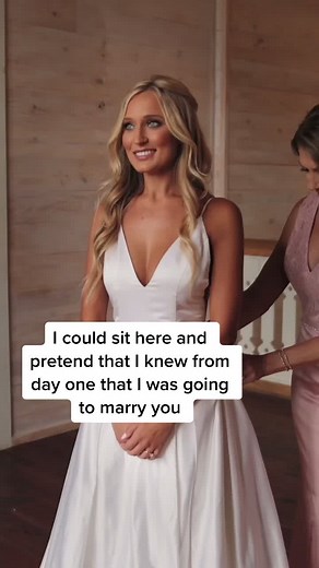 Reply to @thefilmpoets part 2 - She is way out of his league. #fyp #weddingvideo #vows #weddings