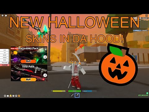NEW DA HOOD SKIN PACKS *HALLOWEEN UPDATE*.. (🎃)
