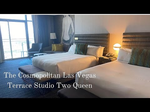Cosmopolitan Las Vegas TERRACE STUDIO TWO QUEEN BEDS