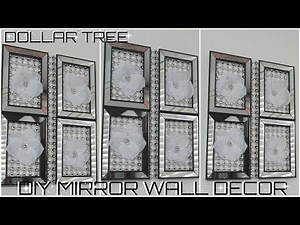 DIY DOLLAR TREE | MIRROR WALL DECOR | DIY EASY & INEXPENSIVE ROOM DECOR IDEAS 2018 | PETALISBLESS