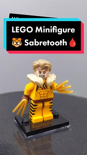 LEGO Marvel Sabretooth Minifigure: X-Men Collection