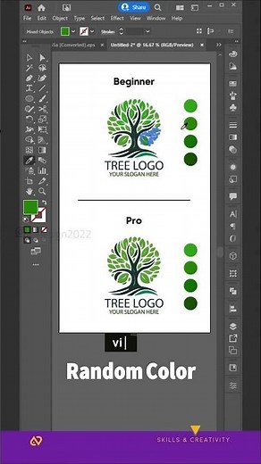 Randomus Script: Instantly Apply Random Colors in Illustrator