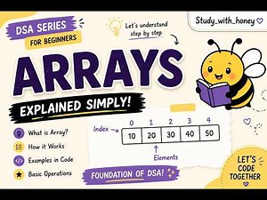 What is an Array? | Arrays Explained Simply for Beginners