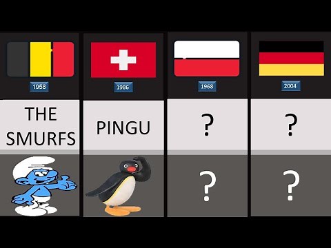 Popular Cartoons From Every Country In The World Part 2