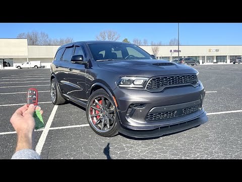 NEW Dodge Durango SRT Hellcat: Start Up, Exhaust, Test Drive, Walkaround, POV and Review