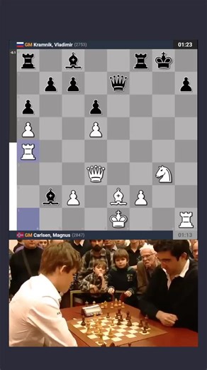 Young Magnus Carlsen vs. Vladimir Kramnik: Epic Chess Battle