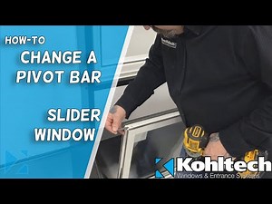 How To Change a Pivot Bar on a Supreme Single Hung Window