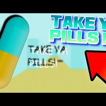 Minecraft Take ya pills mais avec le pack de texture de couleur inversée ! #Shorts