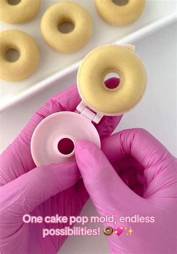 1 cake pop mold, endless possibilities 🍩✨ Our donut cake pop mold is one of our most versatile designs- perfect for transforming one simple shape into holiday cake pops, everyday themes, birthdays, baby showers, classroom treats, and seasonal desserts. From Christmas and Valentine’s Day to Halloween, spring, and beyond, this mold lets you create custom cake pops for any occasion with ease. If you’re looking for a cake pop mold that works year-round, this is the one. Simple shaping at the start,