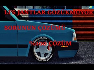 LFS PRO TWEAKER 6r JANTLAR GÖZÜKMÜYOR SORUNUN ÇÖZÜMÜ