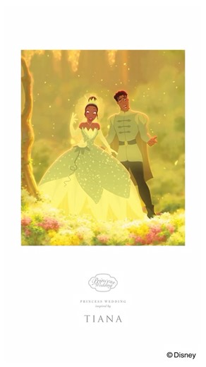 KURAUDIA（クラウディア）official | 11th Disney Wedding Dress Collection 11 回目となる、『ディズニー ウエディングドレスコレクション』から 前回発表し大好評いただいた、「ティアナ」にインスパイアされた新作ドレスが発表！ ○Dress / DWS0141 Green... | Instagram