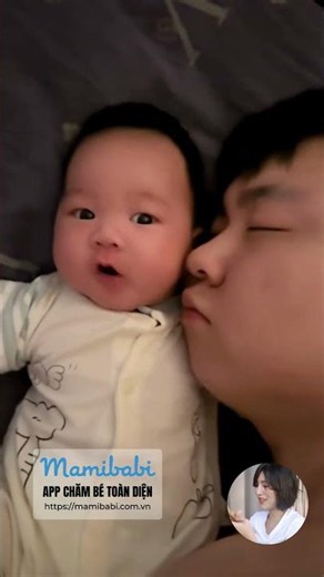 Ông bô làm gì vậy nhỉ #baby #edutok #nuoicon #beyeu #mevabe