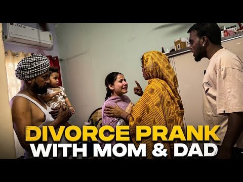ਅਸੀ ਮੰਮੀ-ਡੈਡੀ ਜੀ ਨਾਲ ਕੀਤਾ Divorce Prank 🙏🏼❤️🤣 #divorceprank #prankvideo #prankwithmom #punjabivlogs