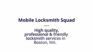 Locksmith services in Boston MA | Mobile Locksmith Squad