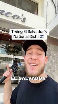 El Salvador’s National Dish Pupusas! 🇸🇻 A must try staple of El Salvadoran Cusine.