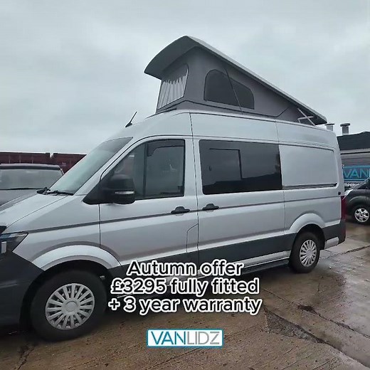 luxury meets adventure on this stunning 2022 vw crafter