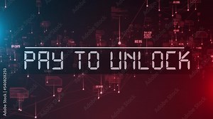 Ransomware attack malware, cyberattackers encrypt files and demanding a ransom payment for the decryption key