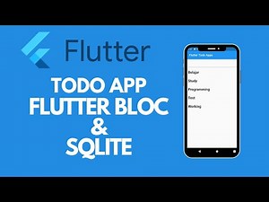 Flutter Todo App with Flutter BLoC & SQLite