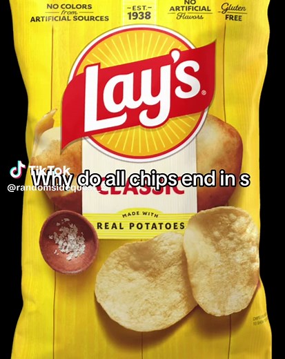 Why do chips end with an 's' — English plural explained