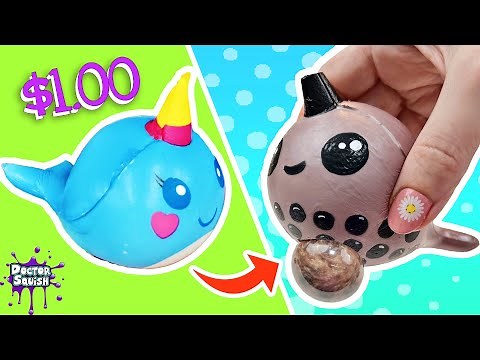 $1 Squishy Makeover To Fidget Toys!