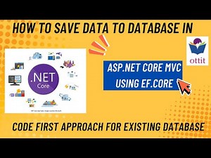 How to save data to database in Asp.net Core MVC using EF.Core Code First Approach ? | Ottit
