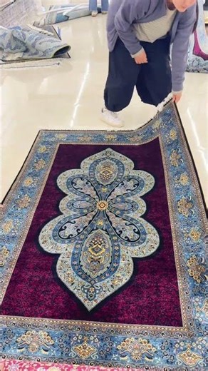 Popular hand knotted Turkish silk carpets sold out. #turkishrug #silkrug