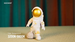 NL-116AI 9" LED Video Panel Light with Mini Tripod | Neewer