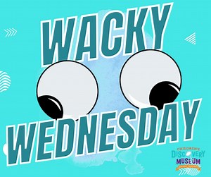WaCkY wAcKy Luau and Beach day at CDM! Come play on this Wacky Wednesday! Next week is decades Wednesday. 26th - Wack Animals Theme August 2nd - Harry Potter Theme August 9th - Super Hero Theme | Children's Discovery Museum of the Golden Crescent | Facebook