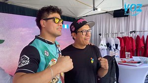 #OrgulloGuatemalteco Lester Martínez, boxeador profesional guatemalteco, está listo para su próxima pelea, mañana 20 de septiembre, en Tampa, Florida. Conversamos con él durante su visita al Festival Chapín de Los Ángeles 2023. | La Voz del Inmigrante