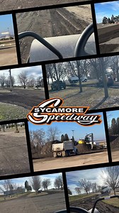 2.6K views · 225 reactions | Took full advantage of the nice weather and put in some work Reworking the back pit roads plus added some more lighting and additional speakers Excited for our drivers and crew to enjoy these improvements in 2024  | Sycamore Speedway | Facebook