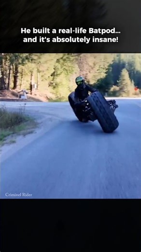 Real-Life Batpod? This Insane Custom Motorcycle Looks Straight Out of The Dark Knight!