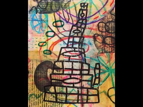 Encaustic Collage Tutorial