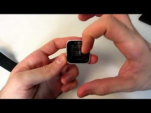 Sony Smart Watch hands-on video
