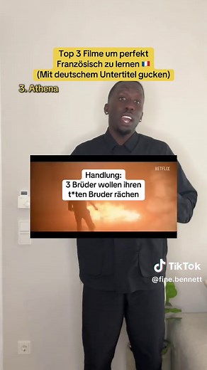 Top 3 Filme für effektives Französisch lernen