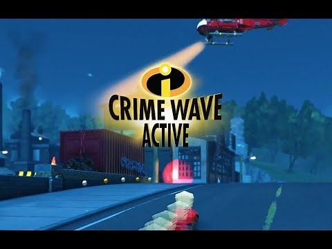 LEGO The Incredibles ALL CRIME WAVES - 10 Crime Waves! Syndrome, Underminer, Bomb Voyage & More!