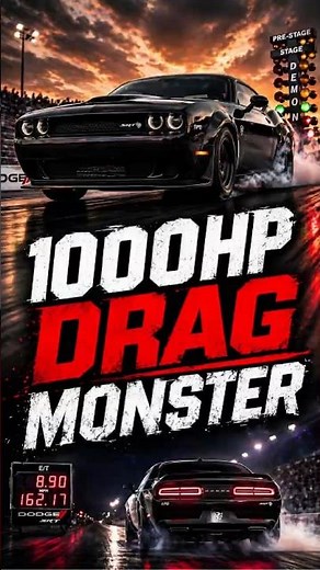 Dodge Went TOO FAR… 1000HP Demon 170 #dodgecharger #srt #demon170